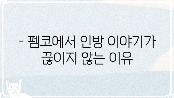 펨코 인방, 어디까지 알고 계신가요? | 펨코, 인방, 방송, 커뮤니티, 정보