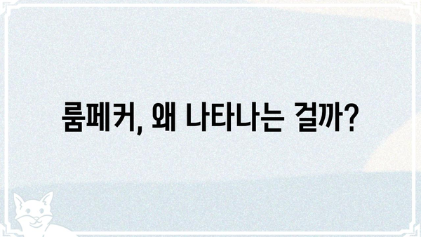 룸페커란 무엇일까요? | 룸페커, 뜻, 유형, 대처법